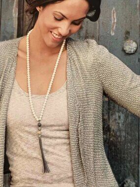 Stella & Dot Revival Tassel Necklace